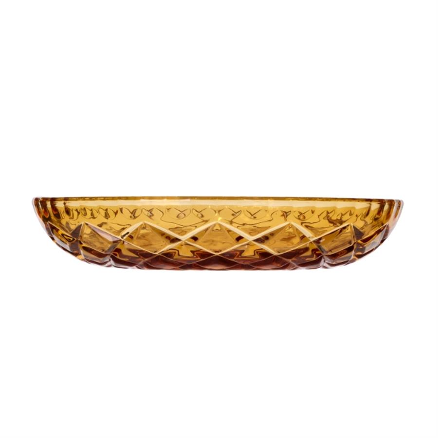 Sorrento Asya Tabak 4 Adet Çap:16 Cm Amber