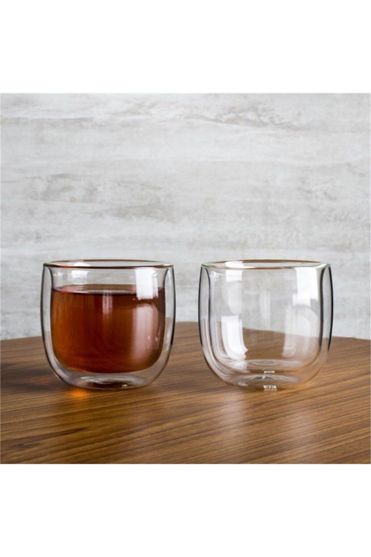 Sorrento Çift Camlı 2Li Çay Bardağı Seti 240 Ml 395000770