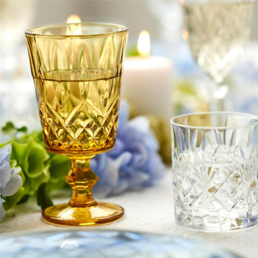 Sorrento Şarap Kadehi 4 Adet 29 Cl Amber