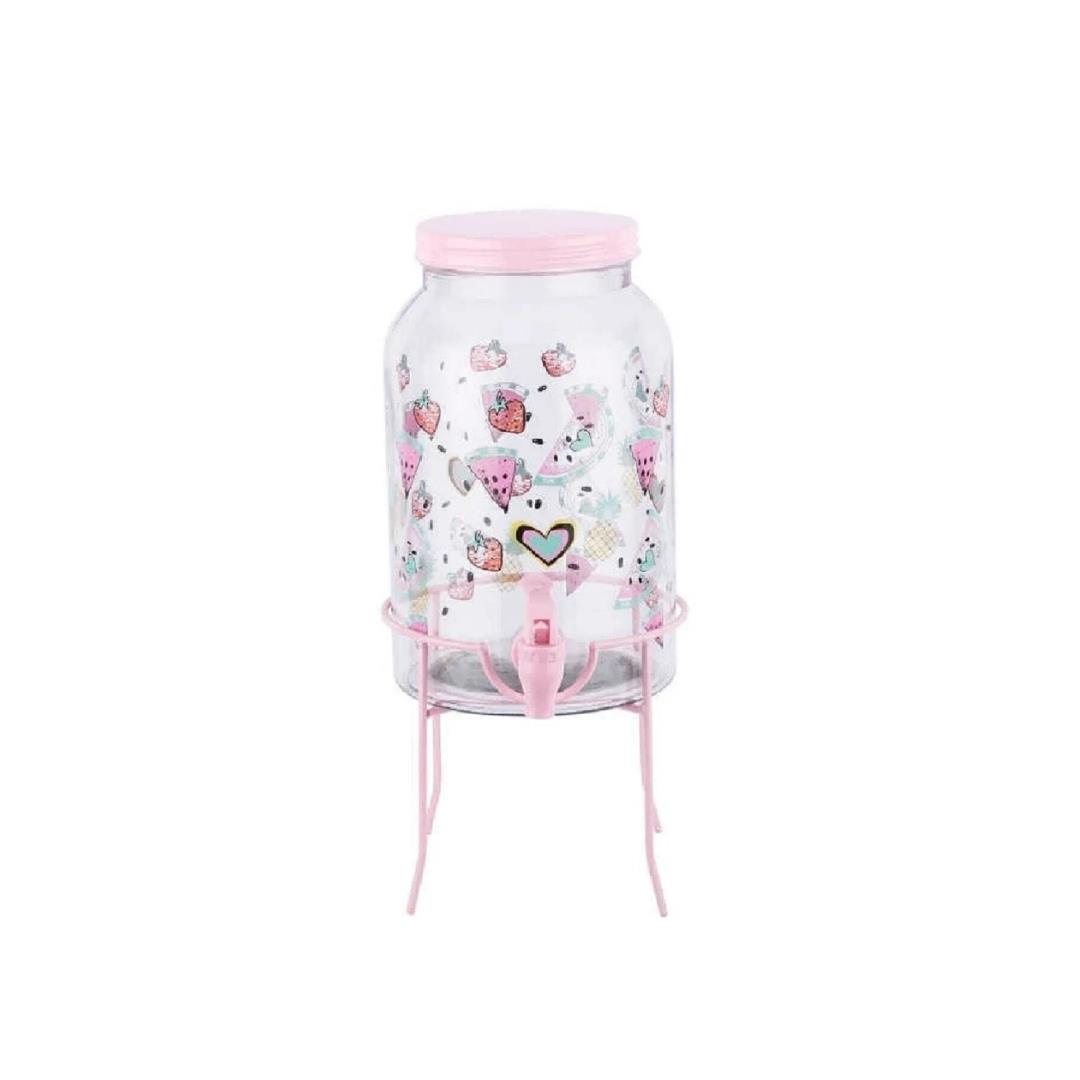 Standlı Fruıts Cam Meşrubatlık 3.5Lt