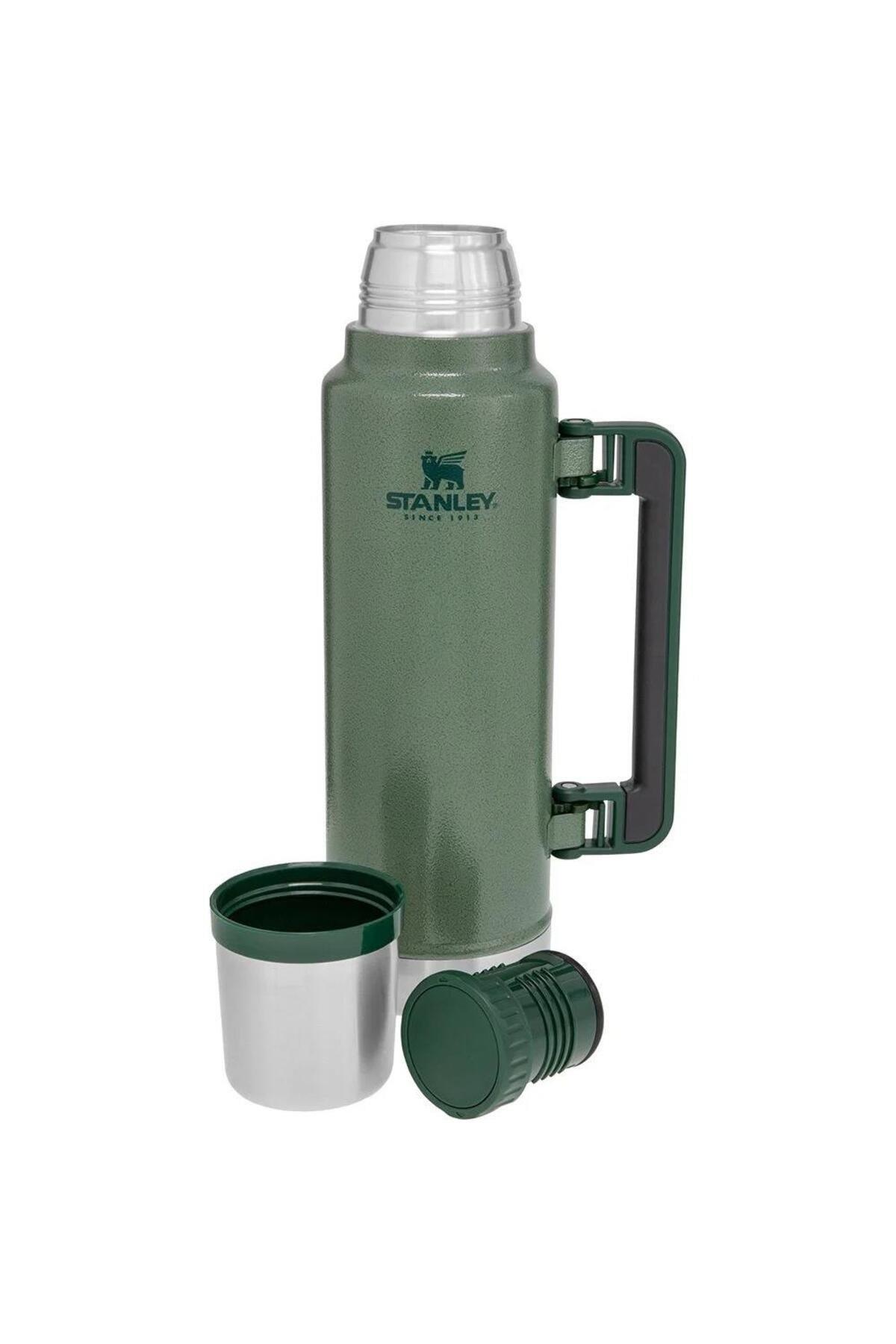 Stanley Klasik Vakumlu Paslanmaz Çelik Termos 1.4 LT - Yeşil