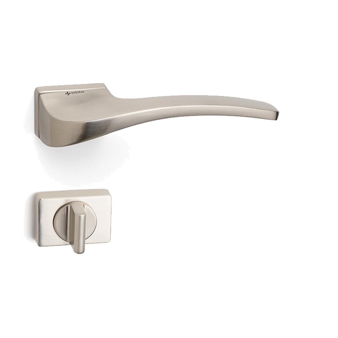 Stark Rozetli Kapı Kolu Takımı Saten Renk