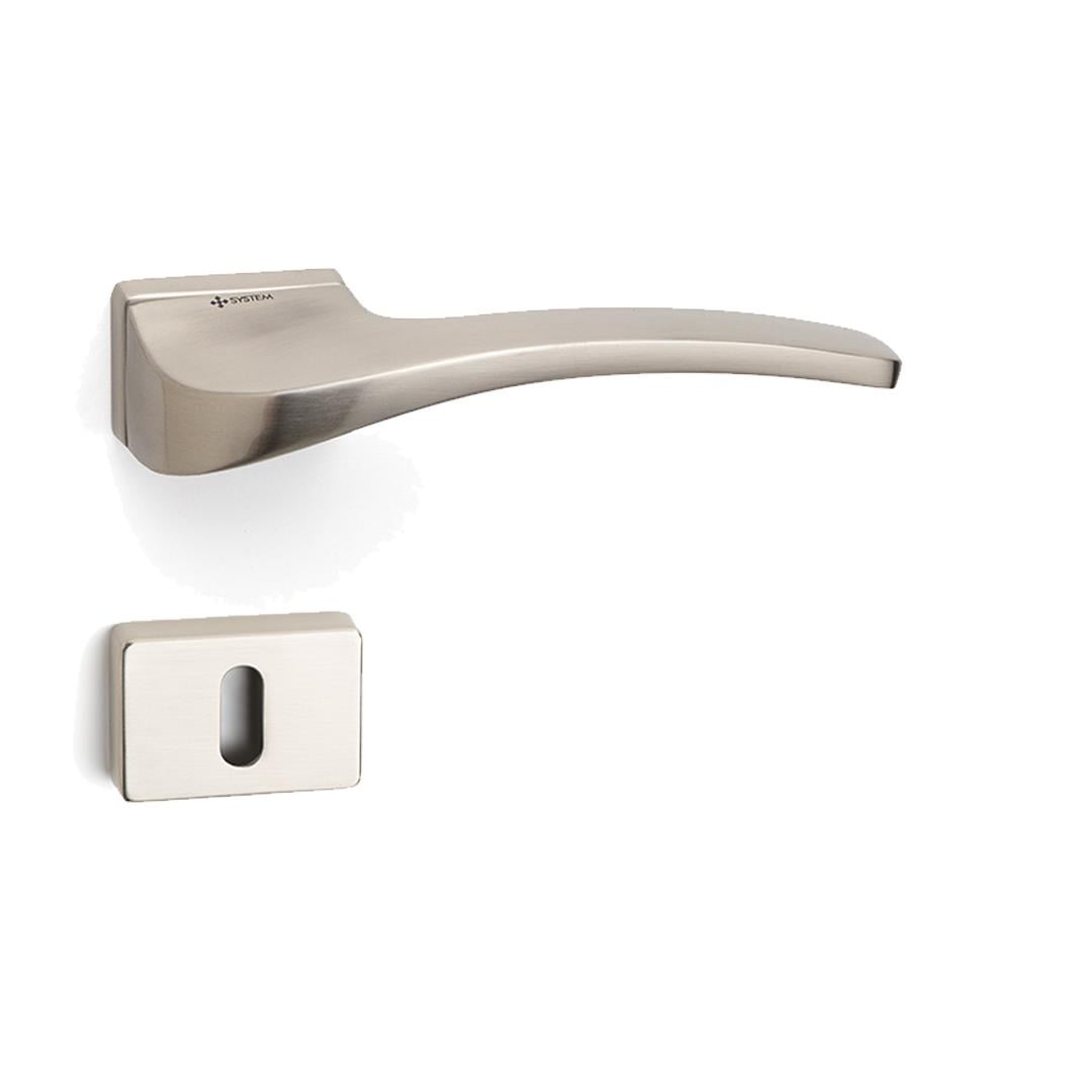 Stark Rozetli Kapı Kolu Takımı Saten Renk