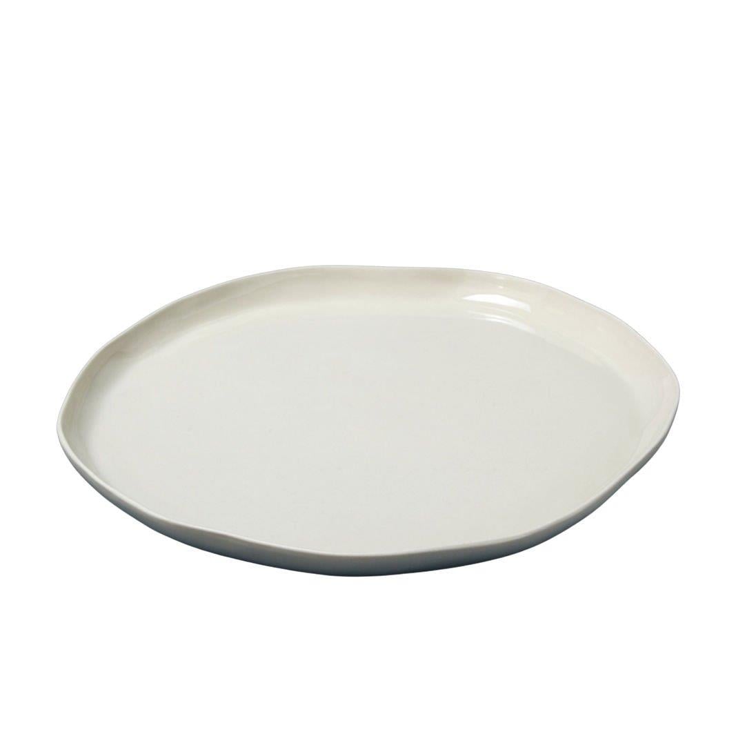 Stoneware Beyaz Taş Tabak 29 X 1,5 Cm