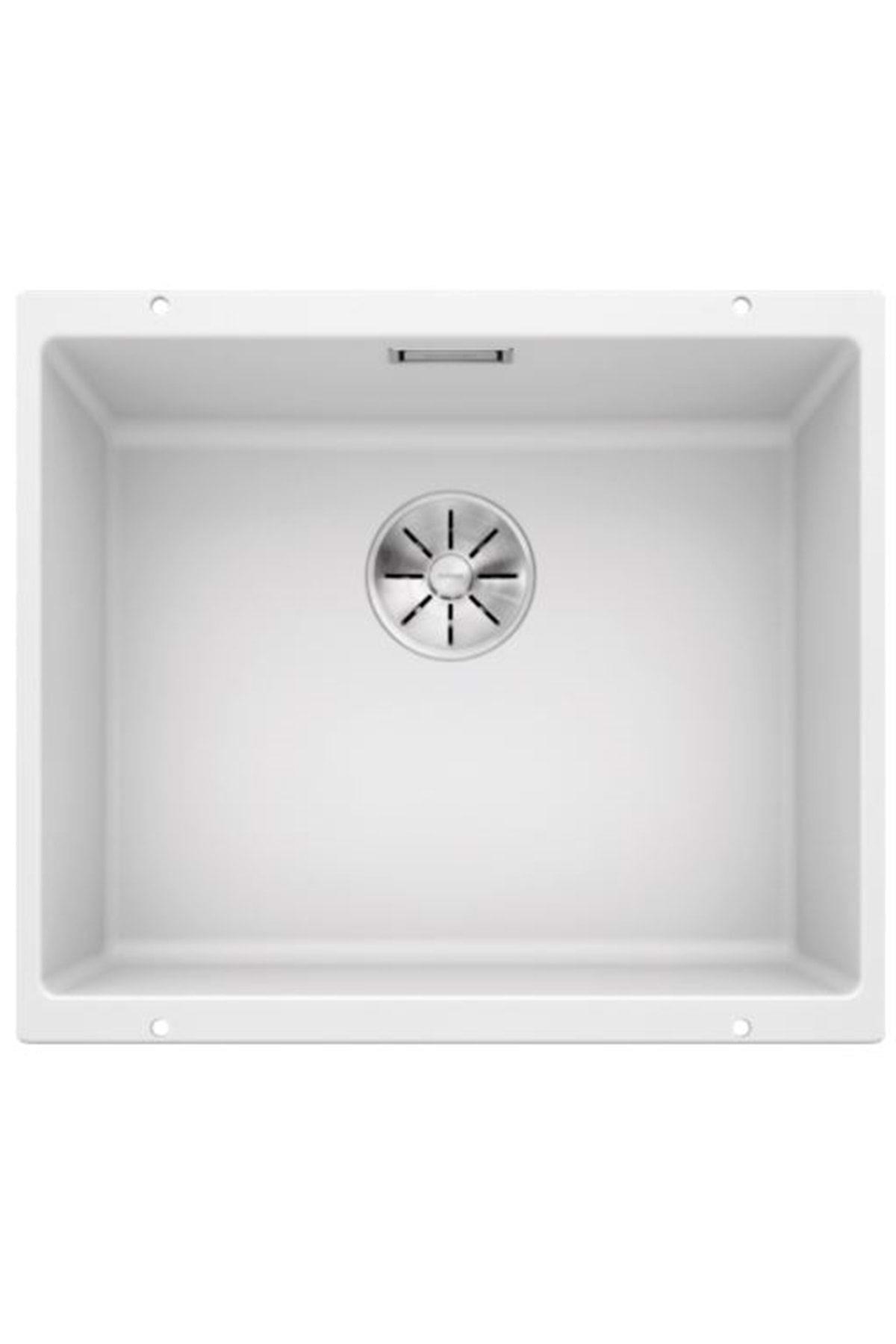 Blanco Subline 500 U Tezgah Altı Damlalıksız Granit Evye Beyaz