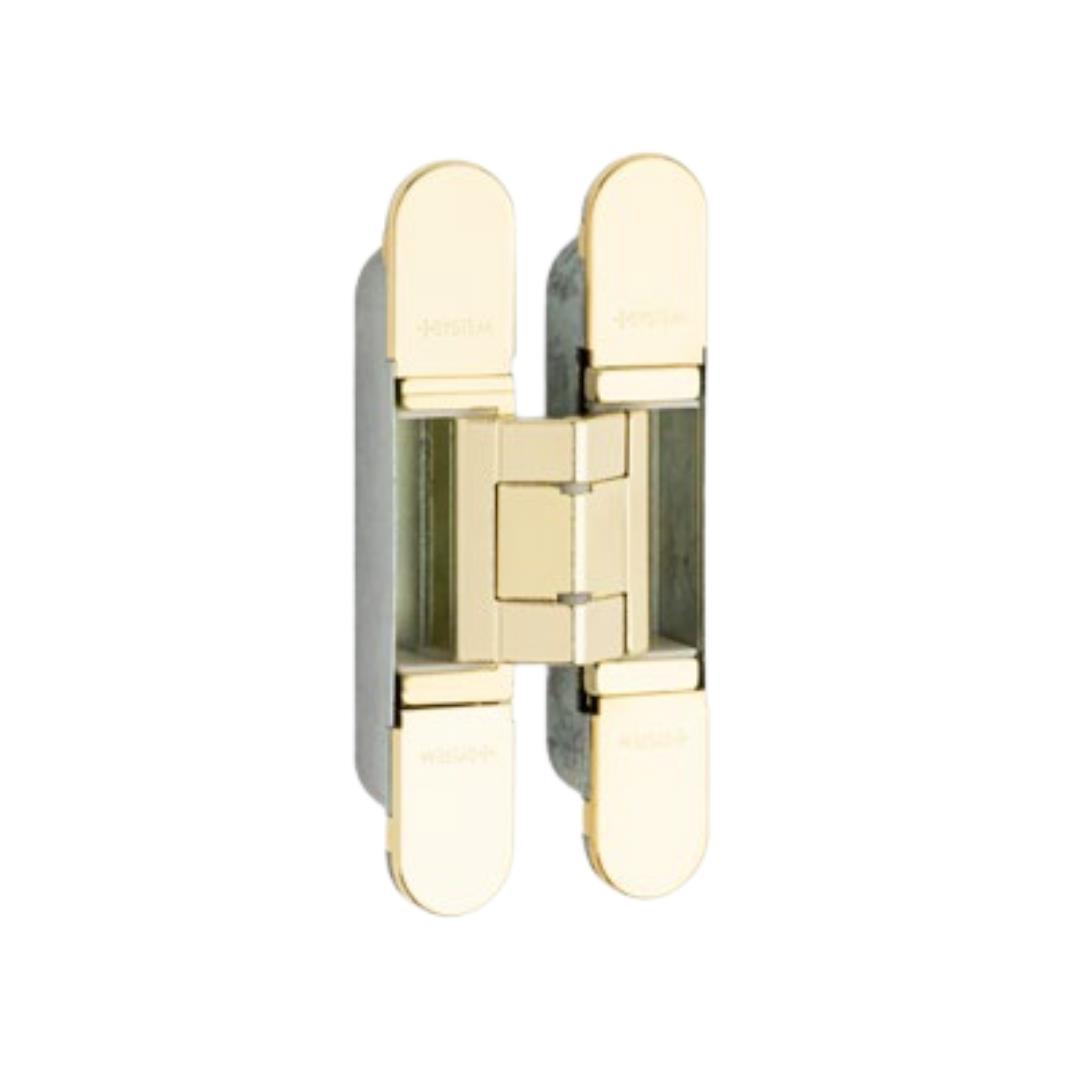 System Gizli Menteşe 128X22 mm 60 Kg Altın Renk