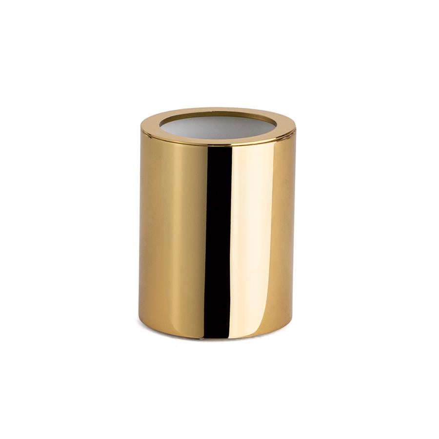 Tezgah Üstü Diş Fırçalığı Gold Renk 102X80X80 Mm