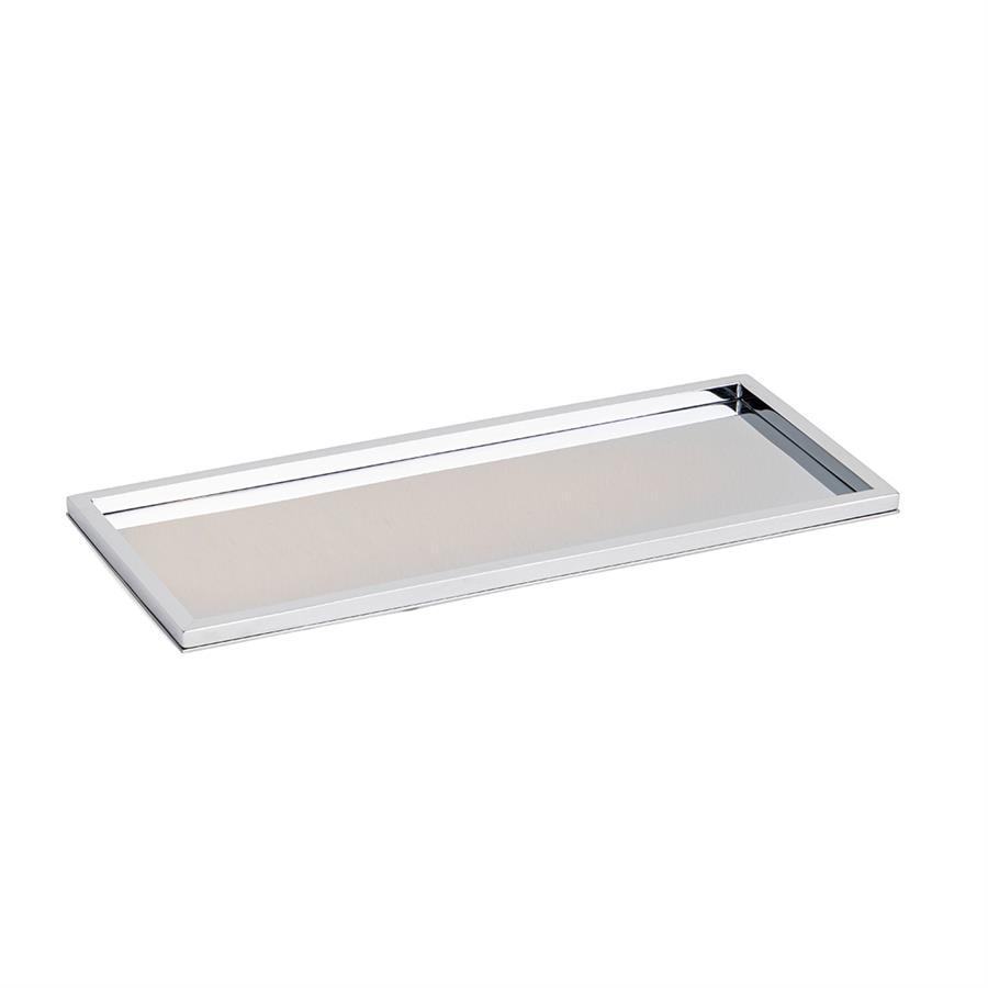 Tezgah Üstü Tepsi Krom Renk 12X131X301 Mm