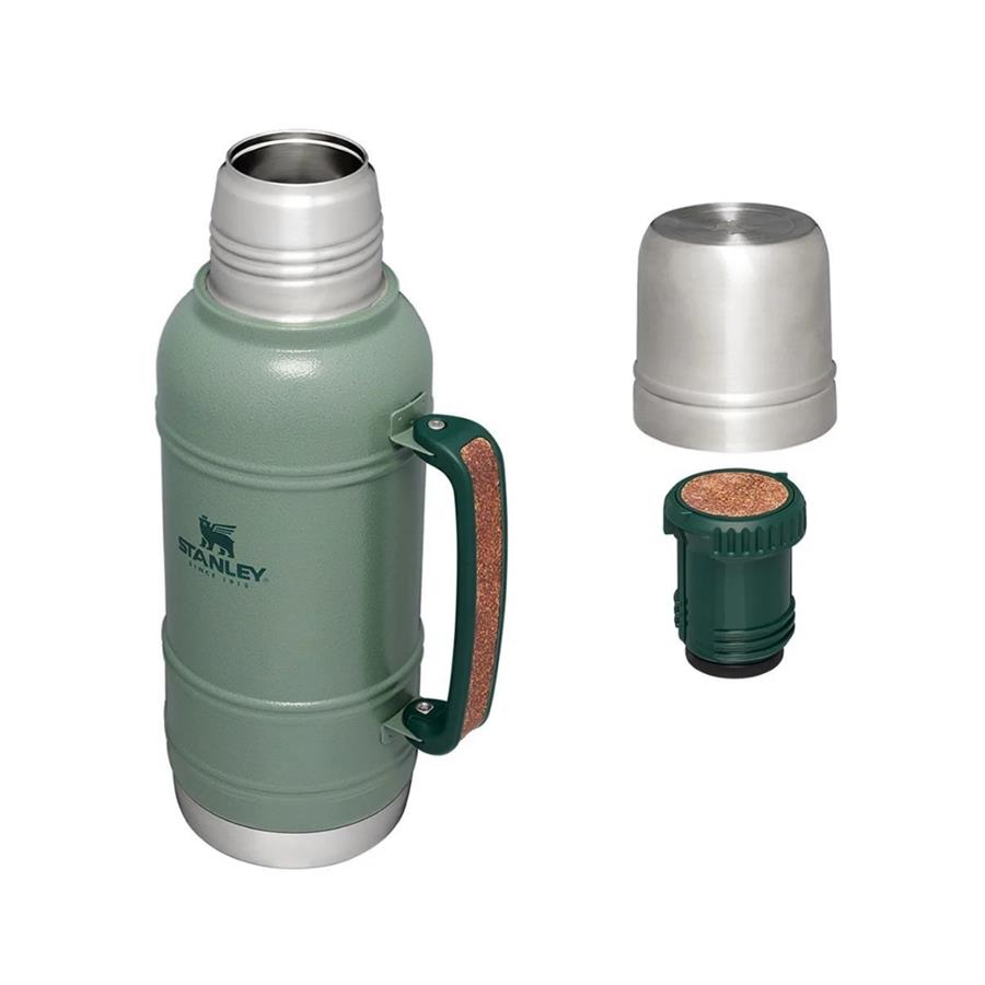 The Artisan Thermal Bottle 1.4L / 1.5Qt Hammertone Green Termos