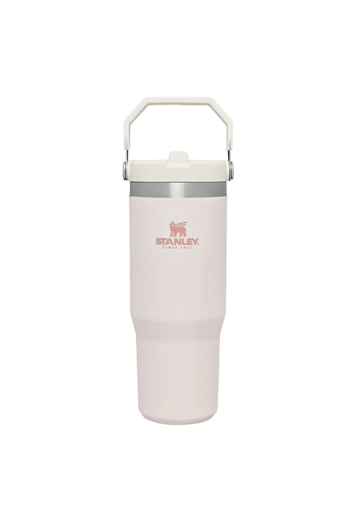 Stanley The IceFlow Flip Straw Pipetli Termos Bardak 0,89 LT - Rose