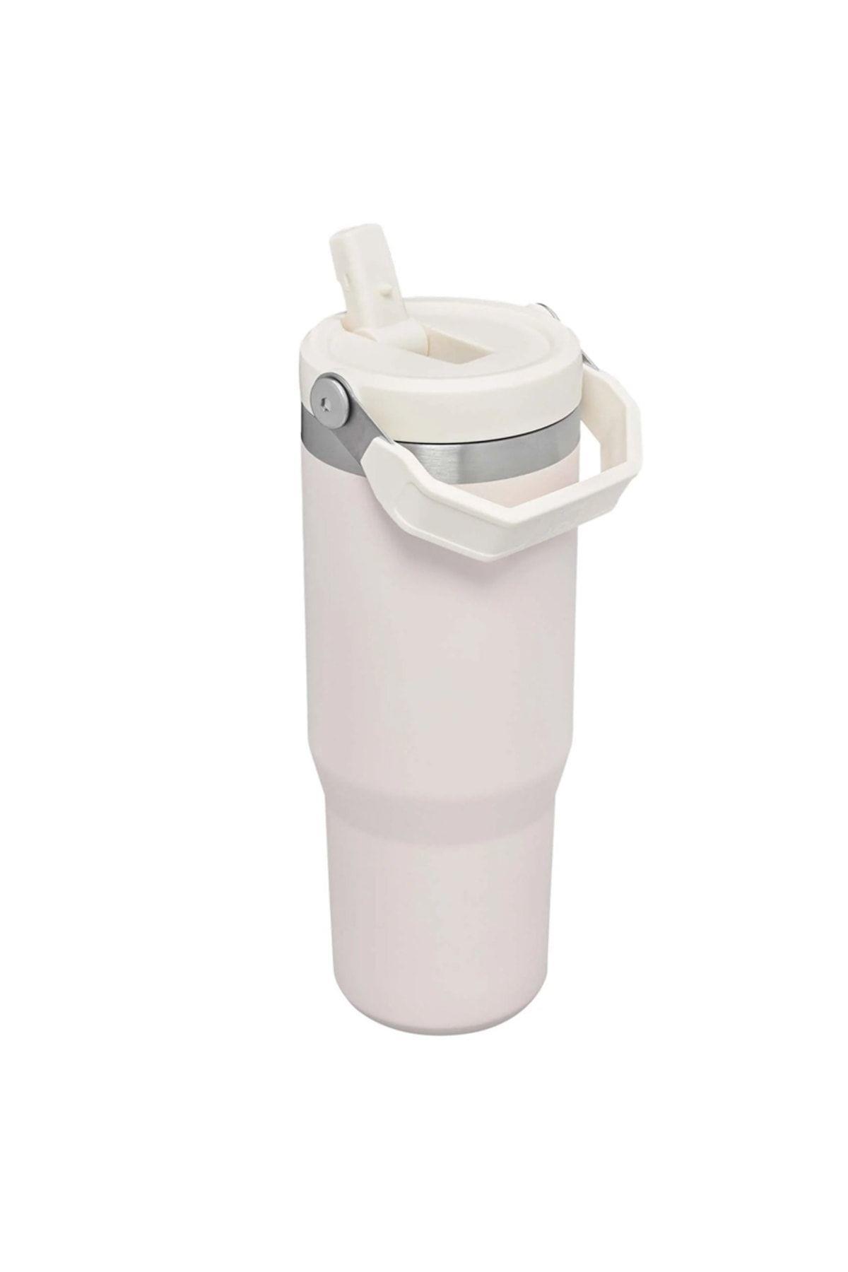 Stanley The IceFlow Flip Straw Pipetli Termos Bardak 0,89 LT - Rose