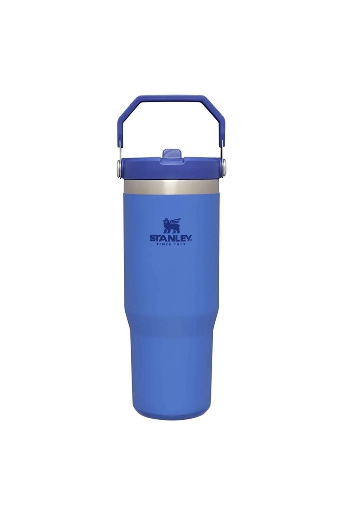Stanley The IceFlow Flip Straw Pipetli Termos Bardak 0,89 LT - Mavi