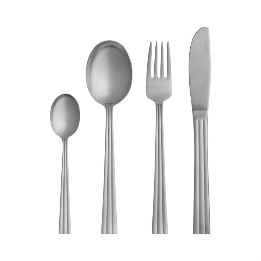 Thebe Çatal, Bıçak, Kaşık Takımı 16 Parça - 18/8 Paslanmaz Çelik