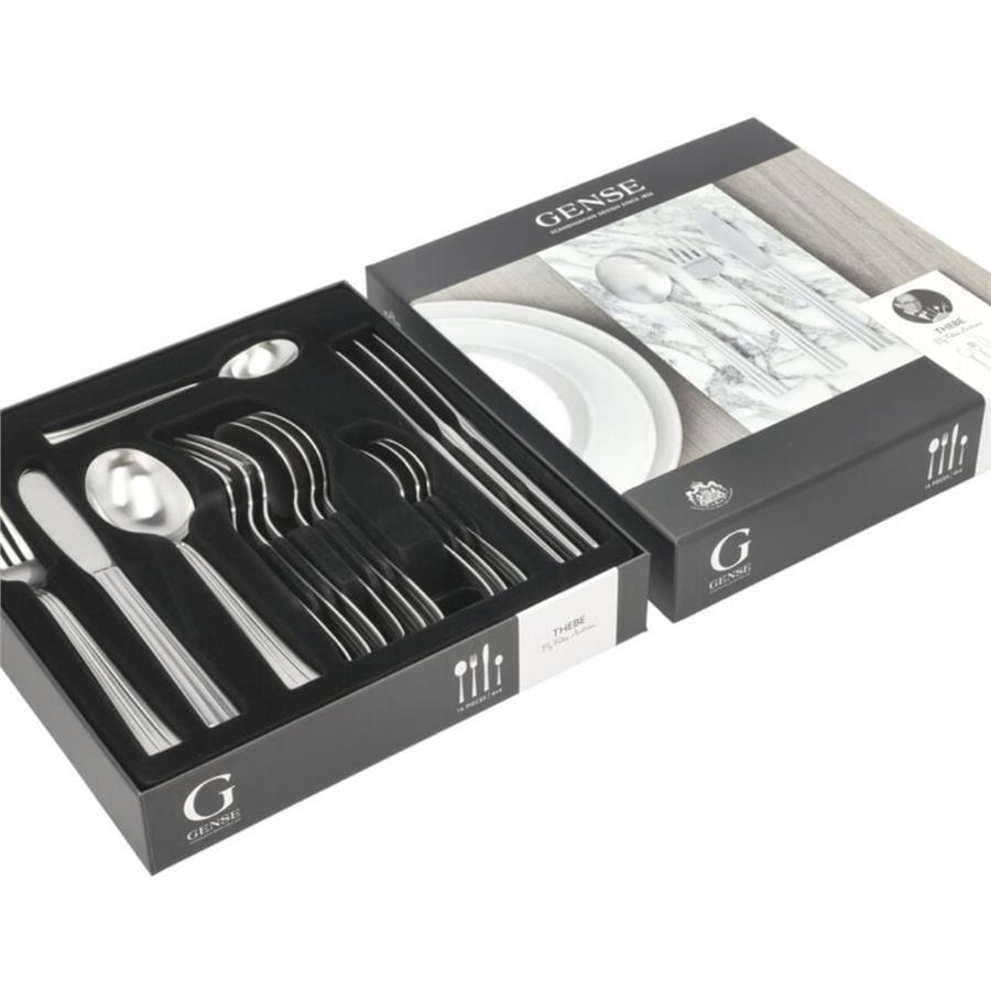 Thebe Çatal, Bıçak, Kaşık Takımı 16 Parça - 18/8 Paslanmaz Çelik