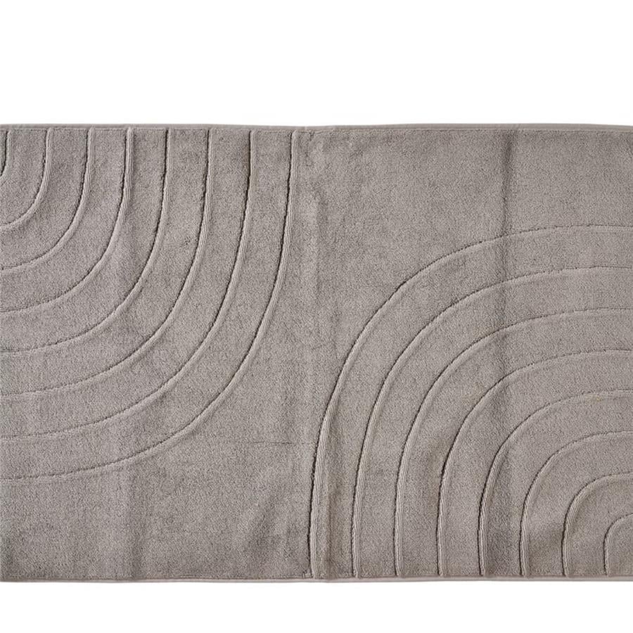 Time Banyo Paspası Beton Rengi %100 Pamuk 50x80 cm