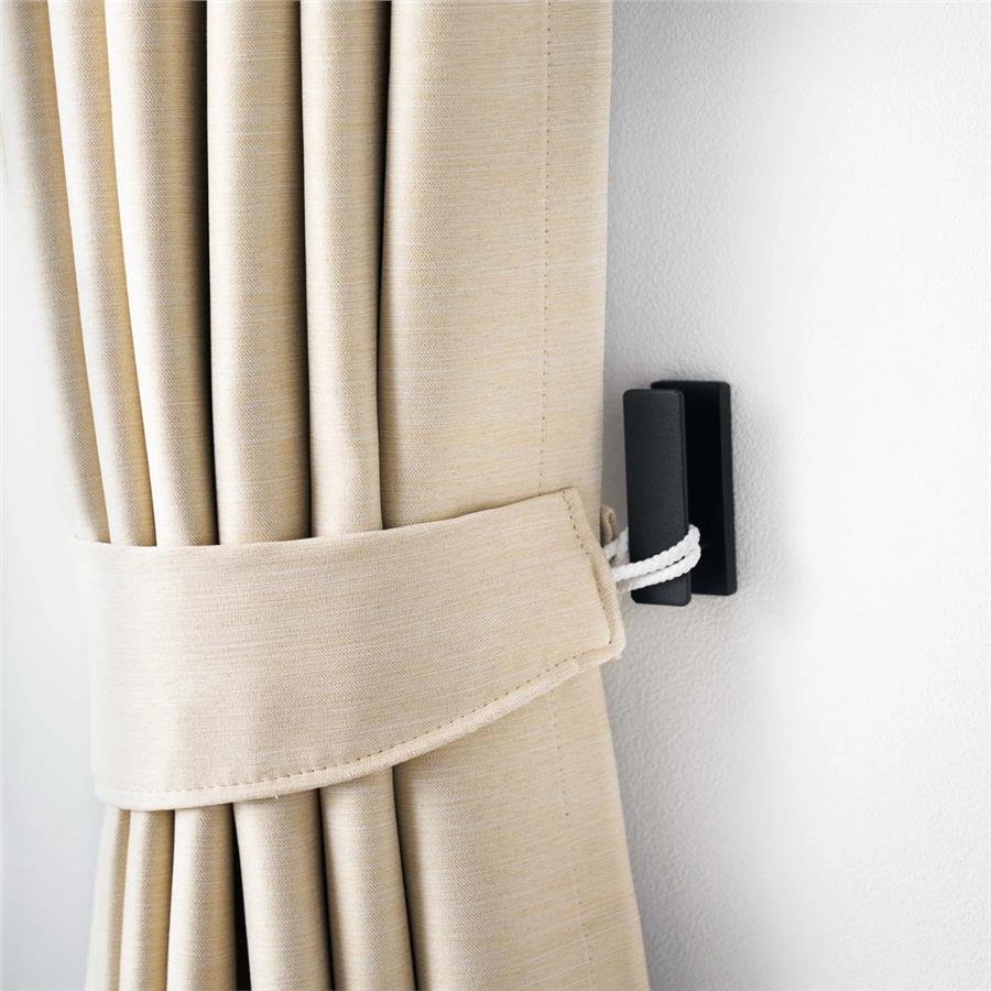 Tower Duvar Kancaları (3Lü Set) Siyah Renk