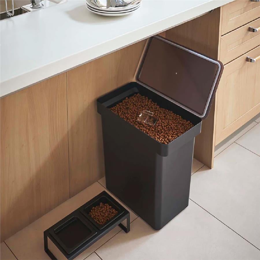 Tower Evcil Hayvan Mama Kabı (12 Kg) Siyah