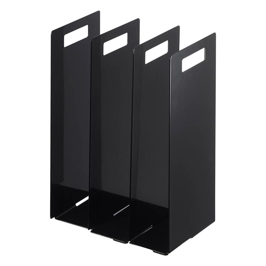 Tower Havlu Düzenleyiciler (2Li Set) Siyah Renk 30x14,5 cm