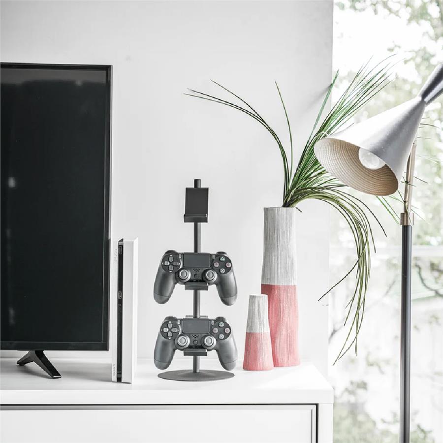 Tower Oyun Kumandası Rafı Siyah 38,5 cm