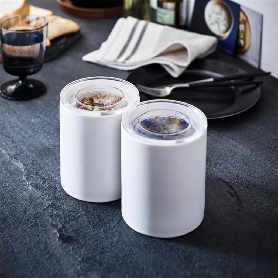 Tower Seramik Kutu L - Beyaz 500 ml