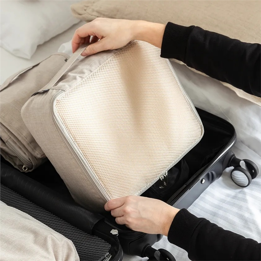 Travel Organizer M Orta  Boy Seyahat Düzenleyici Bej