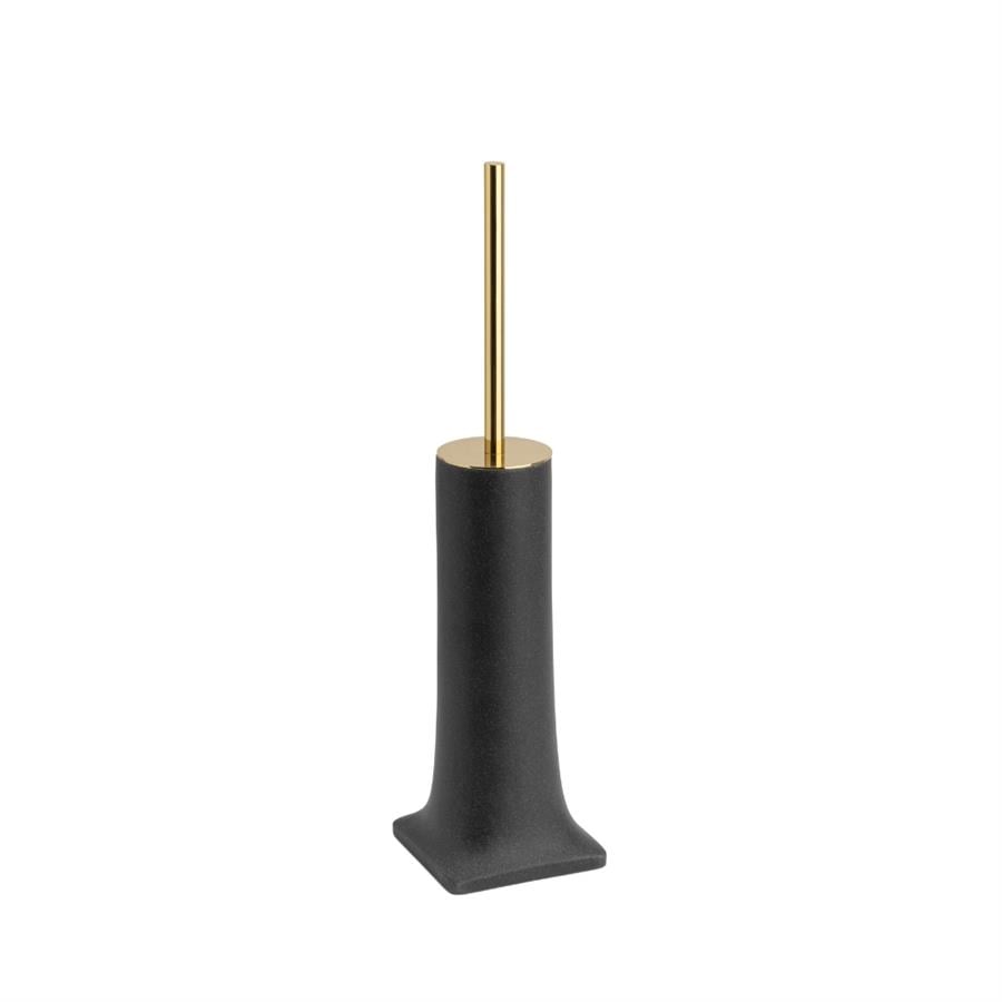 Tuvalet Fırçalığı Gold Renk Gold Renk 422X105X105 Mm