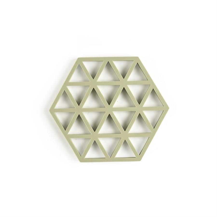 Üçgenler Sehpa Altı Matcha Yeşili 16x14x0.9 cm