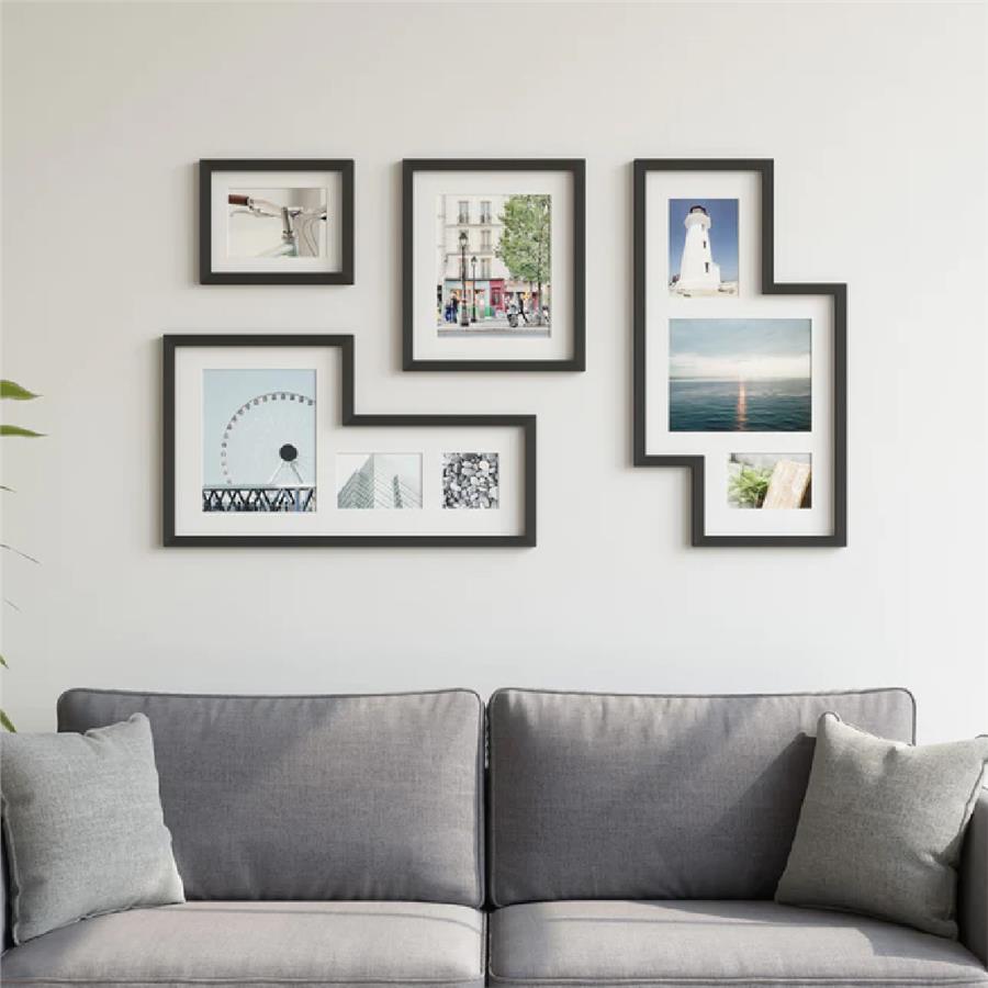 Umbra Mingle Gallery Resim Çerçevesi Seti Siyah Renk