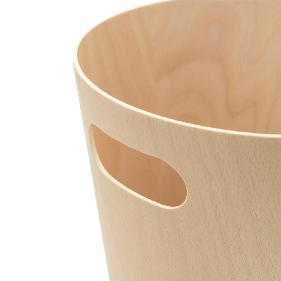 Umbra Woodrow Çöp Kovası 2 Galon (7,5 L) Kapasiteli Doğal Renk