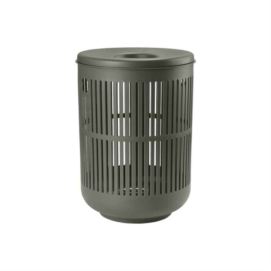 Ume Çamaşır Sepeti 60 L Zeytin Yeşili