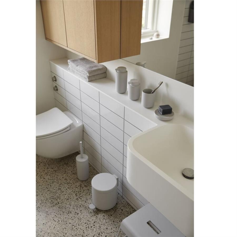 Ume Katı Sabunluk Soft Gri Çap:12 cm