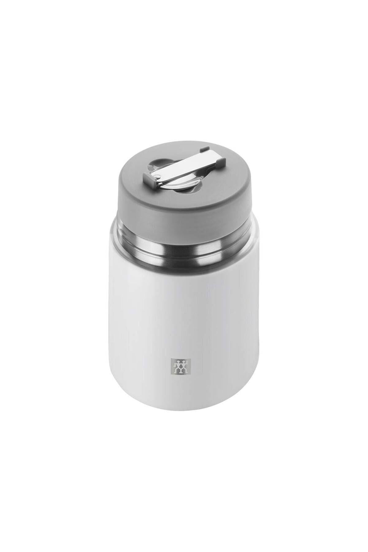 Yiyecek Termosu Beyaz Paslanmaz Çelik 700 Ml