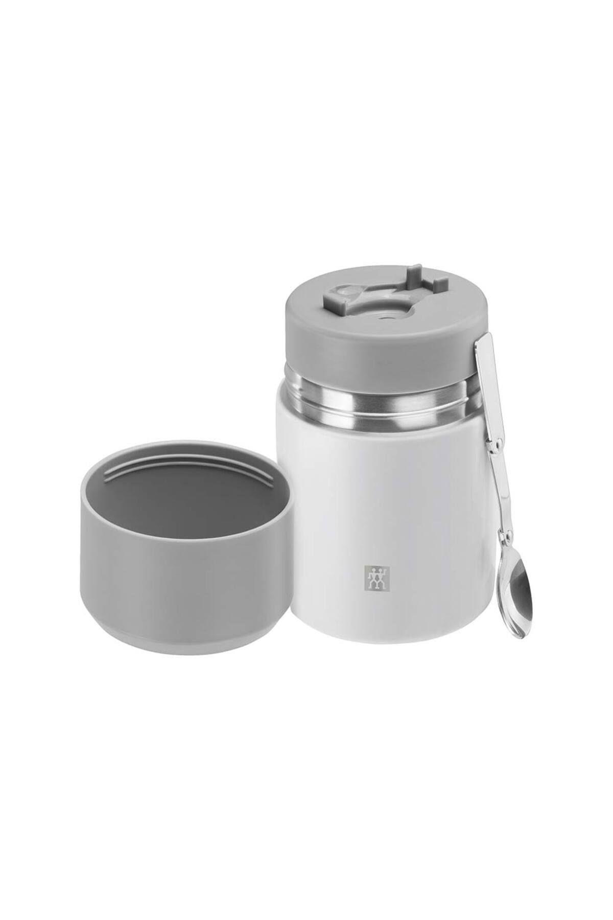 Yiyecek Termosu Beyaz Paslanmaz Çelik 700 Ml