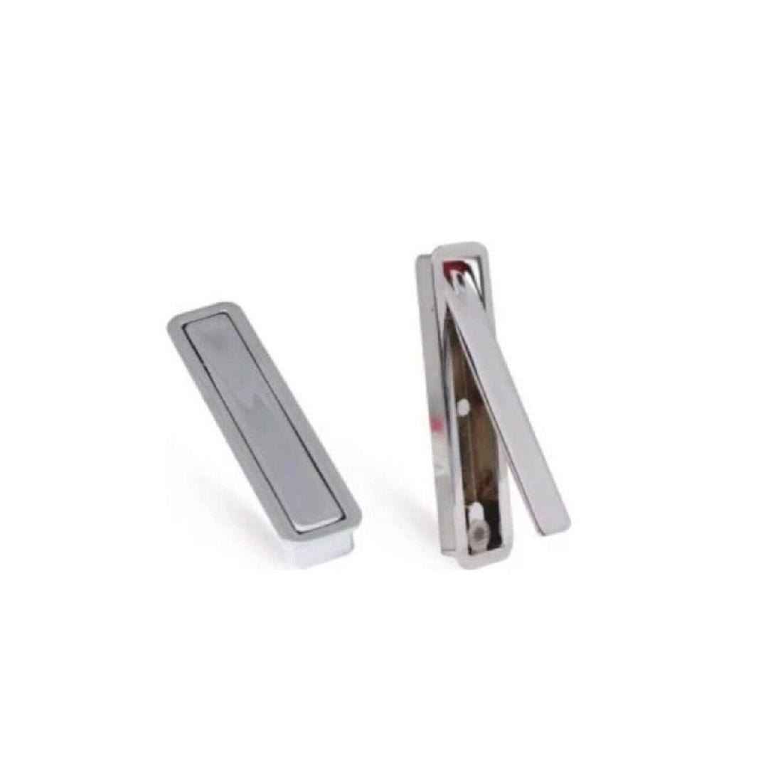 Zxx 563 Sürme Kapı Alından Çekilen Gömme Kulp 96 Mm Krom Renk