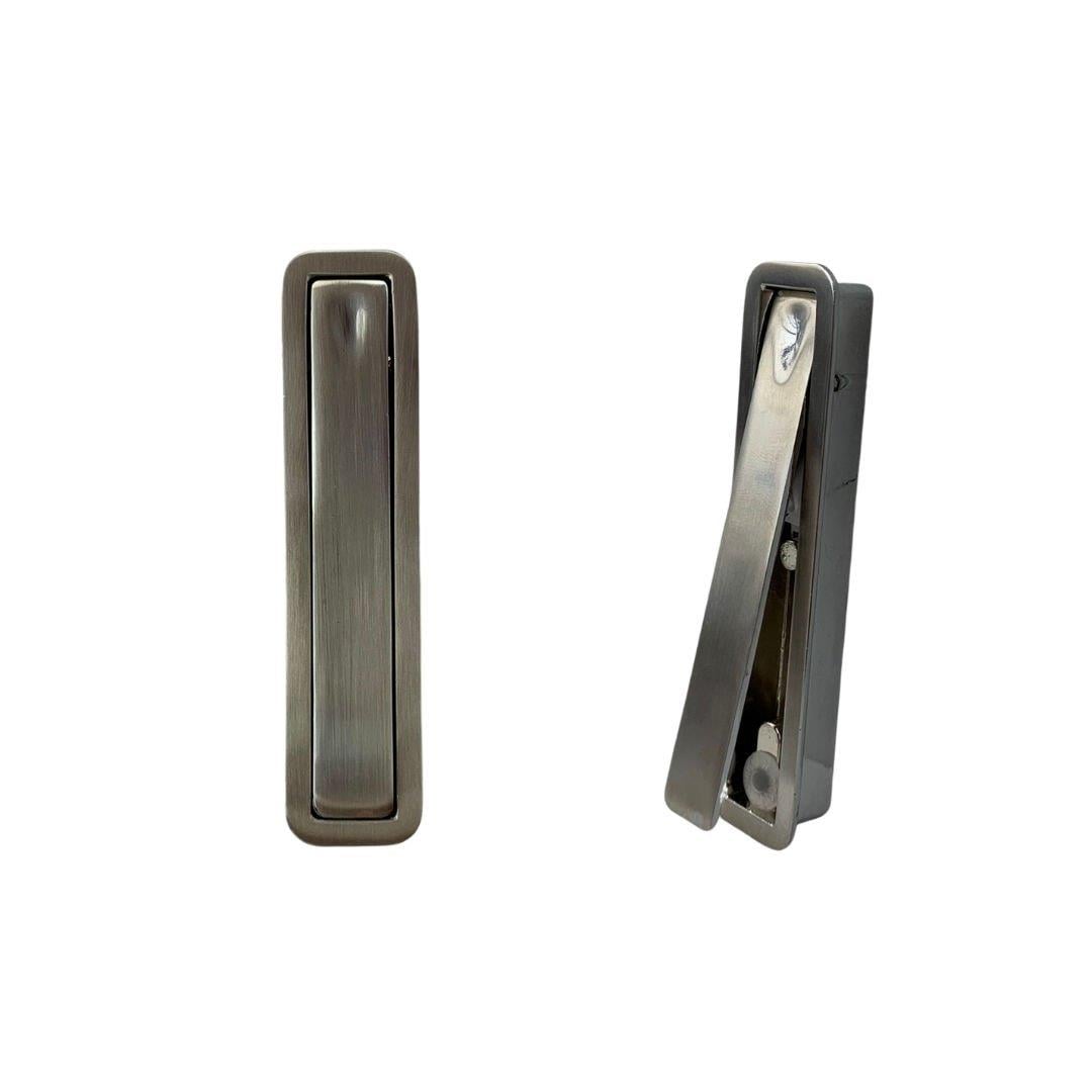Zxx 566 Sürme Kapı Alından Çekilen Gömme Kulp 32 Mm İnox Renk 10 x 2.5 cm