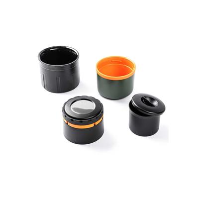 024-01-Yeşil Çift Katmanlı Kahve Demleme Aparatlı Paslanmaz Çelik Termos 650Ml