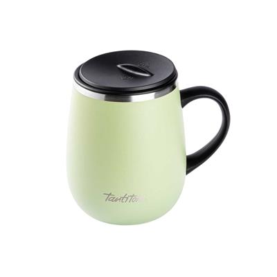 024-01-Yeşil Çift Katmanlı Kapaklı Termos Bardak 470Ml