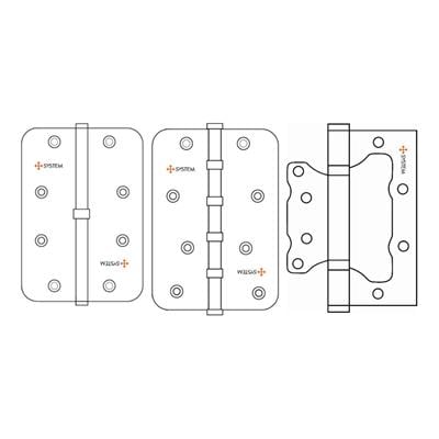 10 cm Kelebek Meneteşe 2 Bilyalı 3 mm Mat Antik Bronz