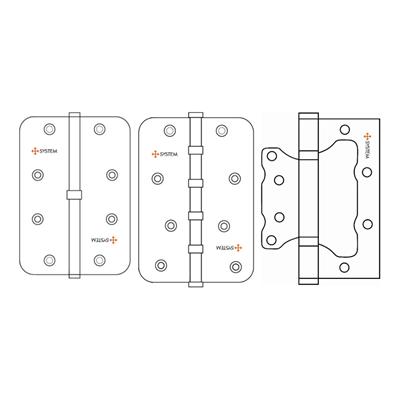 10 cm Kelebek Meneteşe 2 Bilyalı 3 mm Mat Siyah