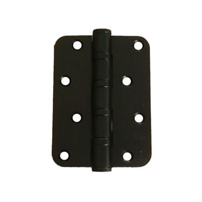 10 cm Yönsüz Menteşe 4 Bilyalı 3 mm Mat Siyah