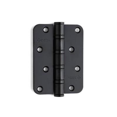 10 cm Yönsüz Menteşe 4 Bilyalı 3 mm Mat Siyah