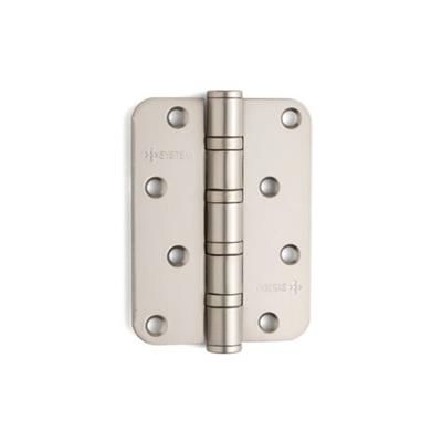 10 cm Yönsüz Menteşe 4 Bilyalı 3 mm Saten Nikel