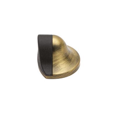 1000 Kapı Stoperi  Yapışkanlı/Vidalı Antik-Siyah Plastik Renk Çap 35x45 mm 