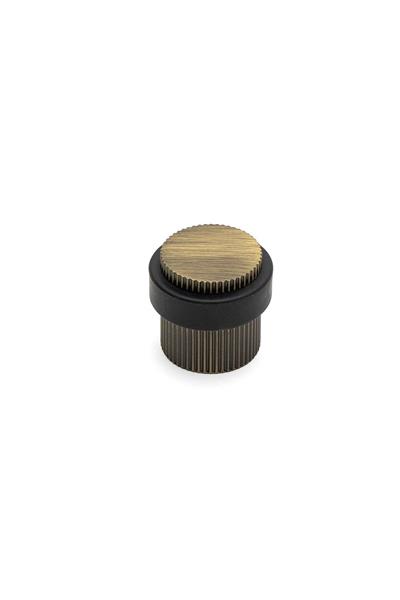 1016 Kapı Stoperi Yapışkanlı/Vidalı Antik Renk Çap 38 mm 