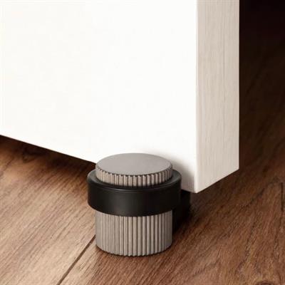 1016 Kapı Stoperi Vidalı/Yapışkanlı Saten Nikel Renk Çap 38 mm 