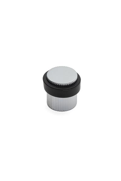 1016 Kapı Stoperi Yapışkanlı/Vidalı Krom Renk Çap 38 mm 