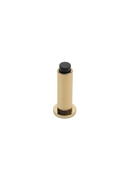 1018 Duvara Monte Kapı Stoperi Vidalı Gold Renk Çap 32 mm 