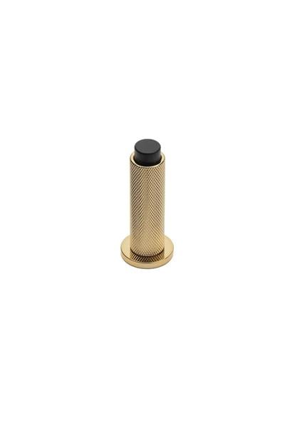 1019 Duvara Monte Kapı Stoperi Vidalı Gold Renk Çap 32 mm 