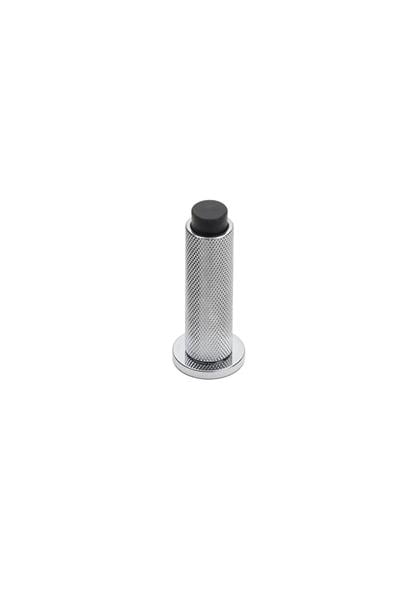 1019 Duvara Monte Kapı Stoperi Vidalı Krom Renk Çap 32 mm