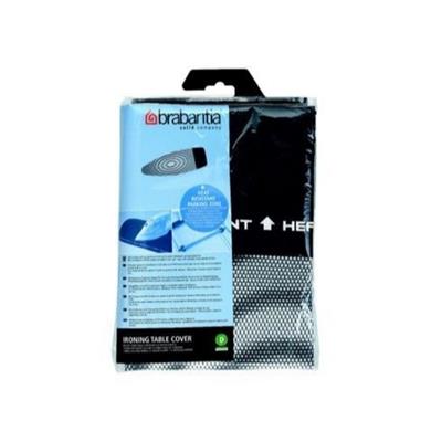 135x45cm (d) Ütü Masası Kılıfı-2mm Süngerli-titan Oval Desenli - Hrpz